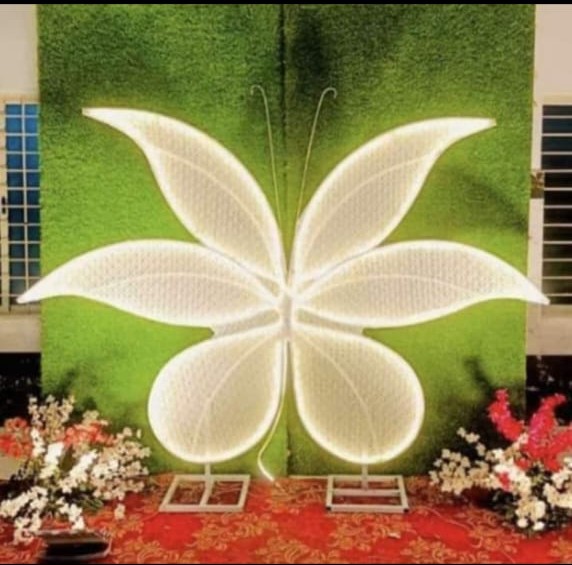 LED Butterfly Wedding Candelabra